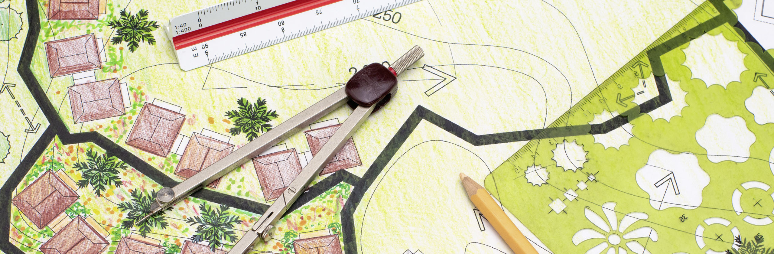 Kopfzeilenbild, dekorativer Zweck - Planauskunft